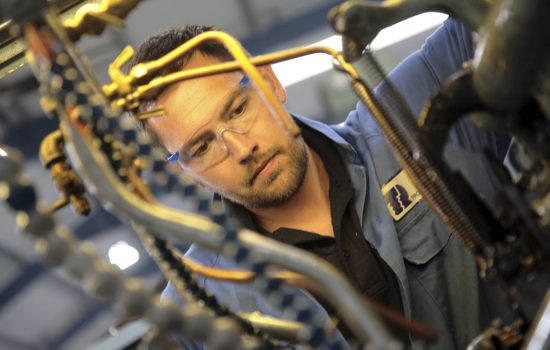 An employee suggestion to use compsite material tufnol as a coating for bearings has extended the life of expensive parts at TR Fastenings