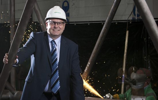 Doug Sedge, CEO Sparrows GroupDoug Sedge, CEO of offshore lifting and mechanical handling company Sparrows Group