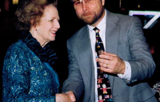 Margaret Thatcher - photo courtesy of Jay Galvin