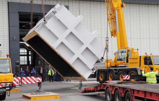 Delivering the Pro-Beam K2000 electron beam welding chamber to the Nuclear Advanced Manufacturing Research Centre