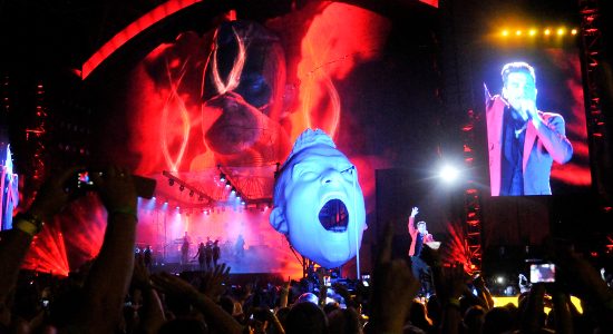 Thetford company engineers Robbie Williams stadium shows