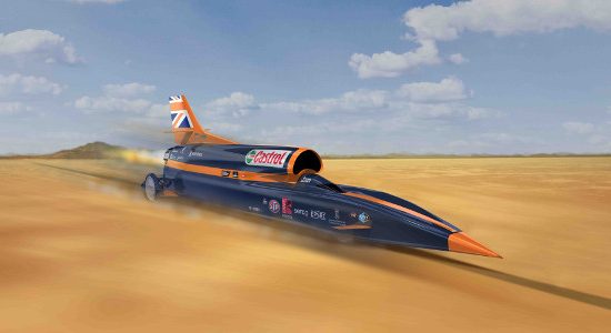 Bloodhound SSC takes shape