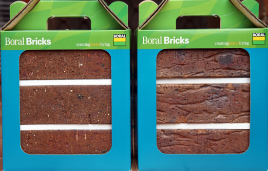 Boral Brick samples - image courtesy of Flickr Scott Lewis.