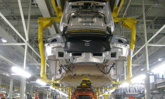 Bentley Crewe Factory