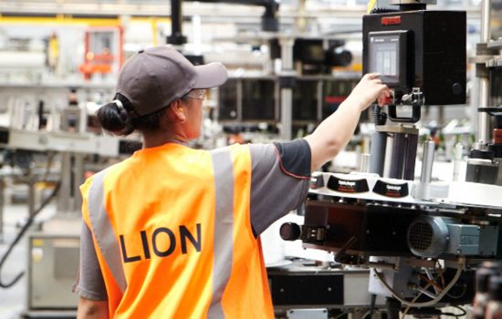 The Lion Pride production line. The Australian Food and Beverage manufacturing has continued to show strength despite a contraction in overall manufacturing. Image courtesy of Lion