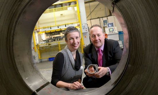 Image L to R: Maxine Chapman (Mas) and Barry Smith (HT Brigham)