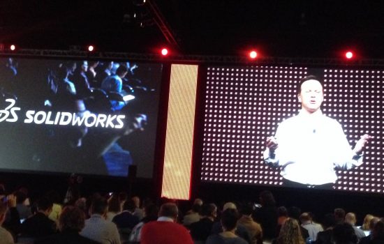 Gian Paolo Bassi, CEO, SolidWorks, Dassault Systèmes at SolidWorks World 2015, Phoenix, Arizona