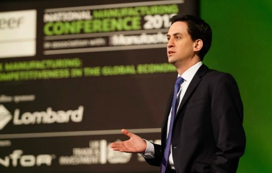 Ed Miliband EEF Conference