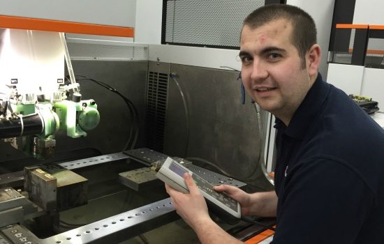 Stuart Berry, new tooling introduction team leader, C Brandauer