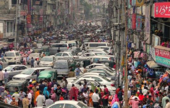 Dhaka (Bangladesh) traffic has been called one of the 7 wonders of the modern world - Image courtesy of Joiseyshowaa via Flickr