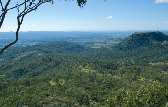 A view from the top of Toowoomba - image courtesy of DFS