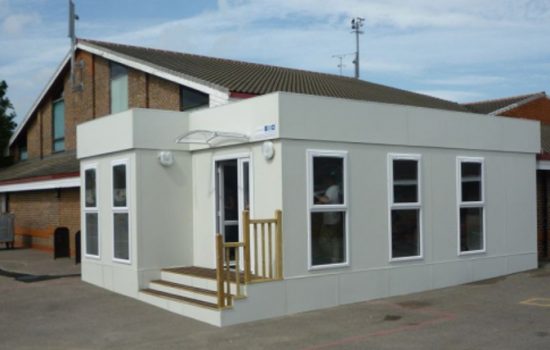 The Clearview Modular Building is a versatile, contemporary and attractive modular building that fits a wide range of applications - image courtesy of Portable Building Sales