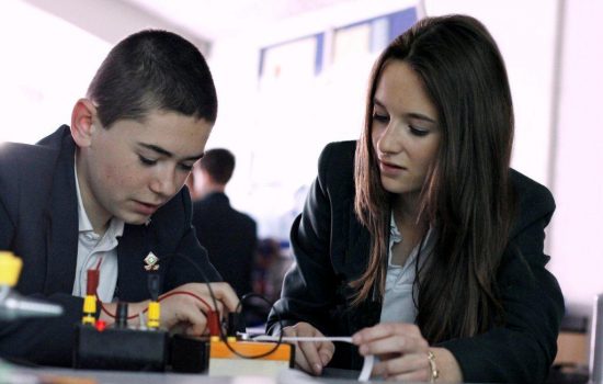 As the curriculum involves all students aged 11 to 14, everyone is given the chance to see whether a career in STEM might be for them.