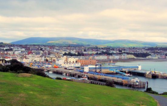 Douglas Bay and harbour, Isle of Man, photo by Jim Linwood