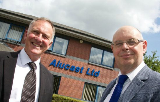 (L to R) Tony Sartorius and John Swift (both Alucast).