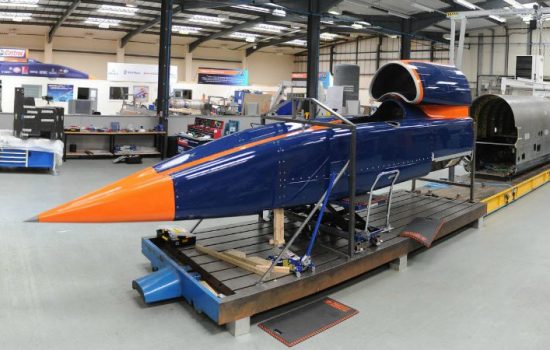 Bloodhound SSC is finally taking shape.