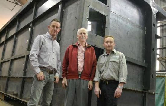 Pictured left to right: MD Darren Price, Founder John Price and Technical Co-ordinator Carl Pearce.