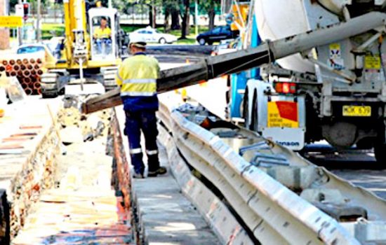 Ausgrid is installing new 132,000 Volt underground electricity cables along two routes (image courtesy of Ausgrid).