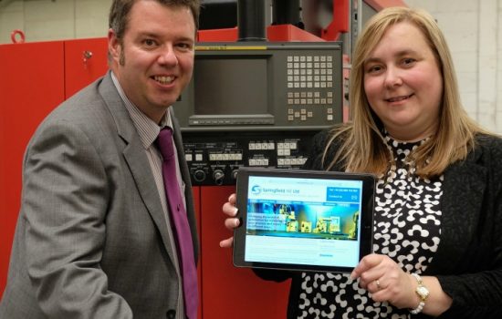 Scott Vieira (Clive Owen Technology Services) and Marion Milsom (Springfield)