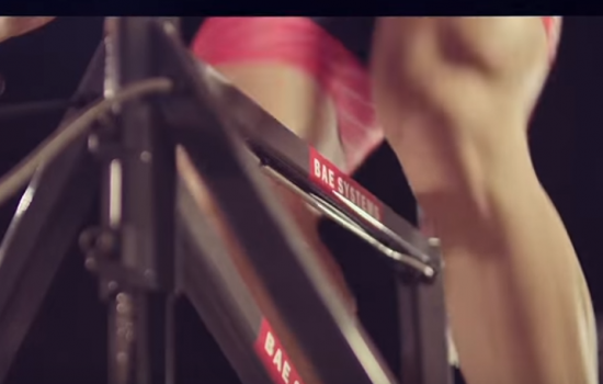 BAE Systems technology is propelling Britain’s cyclists towards success in 2016 - image courtesy of BAE Systems video