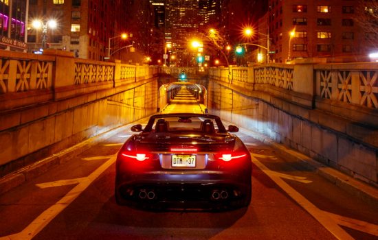 The Jaguar F-TYPE SVR is the fastest F-TYPE ever with a top speed of 200mph and is priced from £110,000 for the coupe and £115,485 for the convertible - image courtesy of Jaguar.