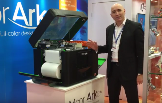 The Mcor ARKe paper 3D printer at SOLIDWORKS World 2016