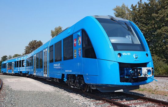 Alstom has presented its zero-emission hydrogen train at InnoTrans - image courtesy of Alstom
