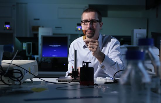 Adelaide scientist, Colin Hall, recognised with Prime Minister's science prize for creating shatter-proof car mirror - image courtesy of The Lead SA