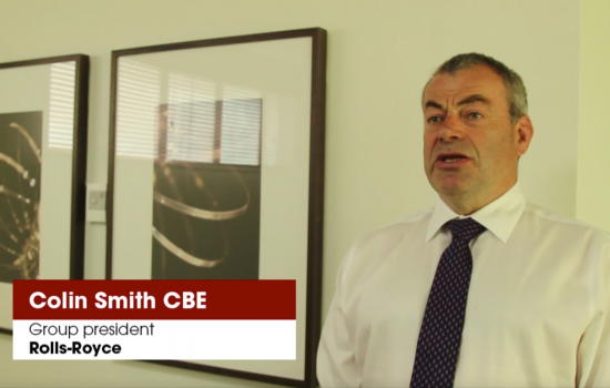 Colin Smith CBE, chair of Aerospace Growth Partnership and Group President for Rolls-Royce
