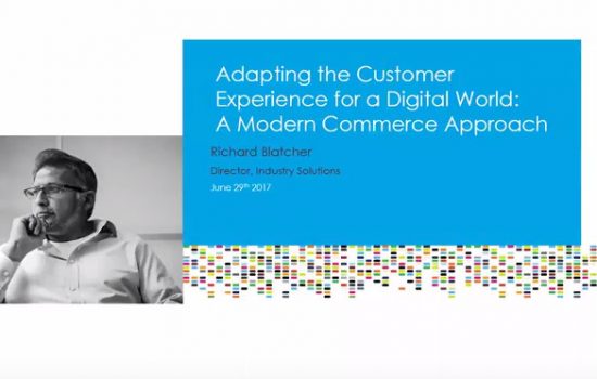 Adapting the Customer Experience for a Digital World webinar on-demand video image - image courtesy of PROS