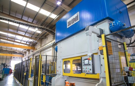Investment - EWS has integrated its first 250-tonne Zani ‘Power Master’ press into a rolling mill line supplied by local firm, Formit – image courtesy of Bruderer UK.