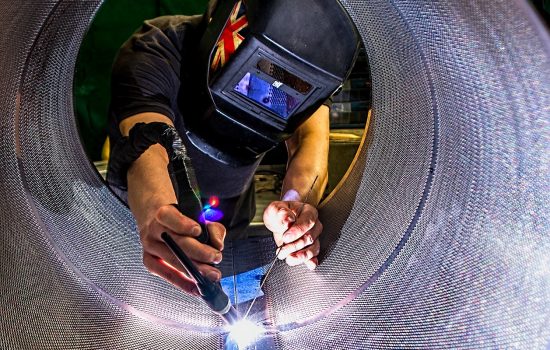 Hemispheres, taken by Rob Watkins at Croft Filters in Warrington – winner of Amateur photography category 2016, EEF photography competition.