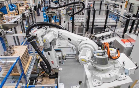 The new production unit is the first of its type to be put into operations and is part of a programme of fully automated technologies - image courtesy of SKE
