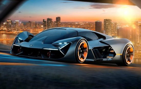 Lamborghini announced the body of the Lamborghini Terzo Millennio, made from exotic carbon nanotubes, would store and release energy - image courtesy of Lamborghini