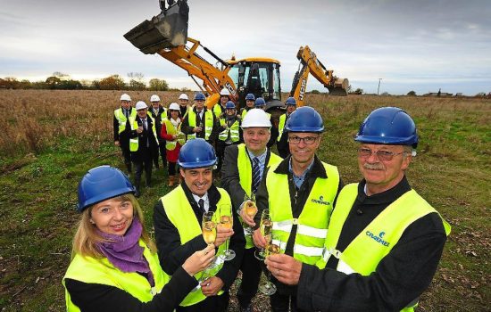 Wheelie bins maker Creamer is building a new automated factory on Hortonwood West to add to its existing Hortonwood site nearby.