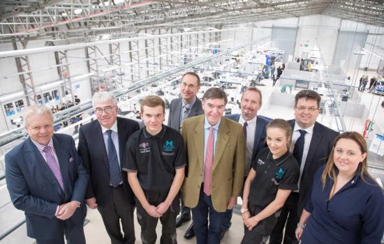 A £4m high-tech hub has been officially opened, urging other manufacturers to step forward to avoid a skill drain caused by the uncertainty of Brexit - image courtesy of MCMT