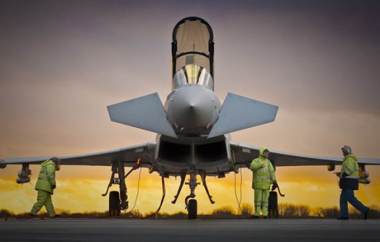 BAE Systems has announced a £5bn contract to supply Typhoon aircraft to the Qatari air force - image courtesy of BAE.