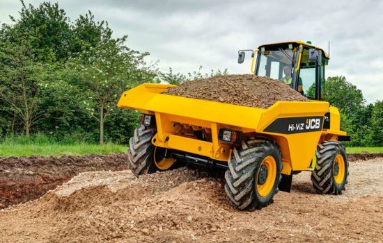 JCB announced to manufacture its own range of site dumpers - image courtesy of JCB.