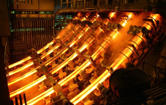 The German steel maker has ordered an automated five-strand billet caster for its steel plant in Völklingen - image courtesy of Saarstahl.