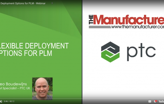 PTC Webinar screeshot