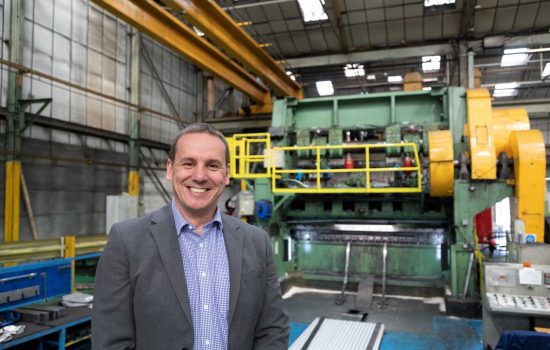 Metal Mesh Manufacturer - Philip Astley, managing director, The Expanded Metal Company.