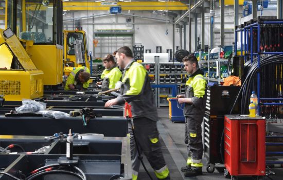 The forklift manufacturer has opened its new €50m manufacturing facility which focuses on customised mass production.