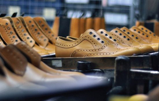 The manufacturing part of the footwear industry employs 4,000 people - image courtesy of Loake.
