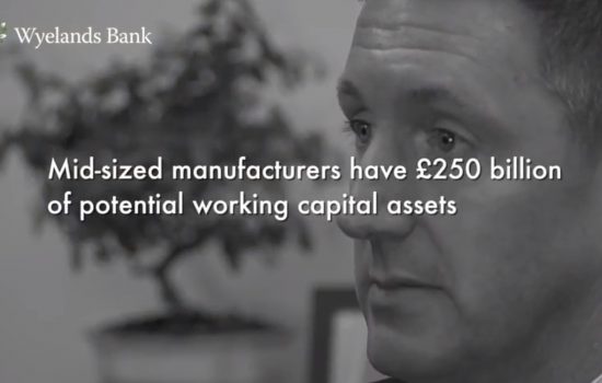 Wyelands Bank’s Jim Higginbotham explains how their research shows the UK’s mid-sized manufacturers are sitting on £250bn of working capital assets.