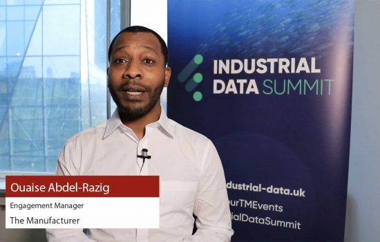 Why should you be attending Industrial Data Summit 2019 - The Manufacturer's Engagement Manager, Ouaise Abdel-Razig.