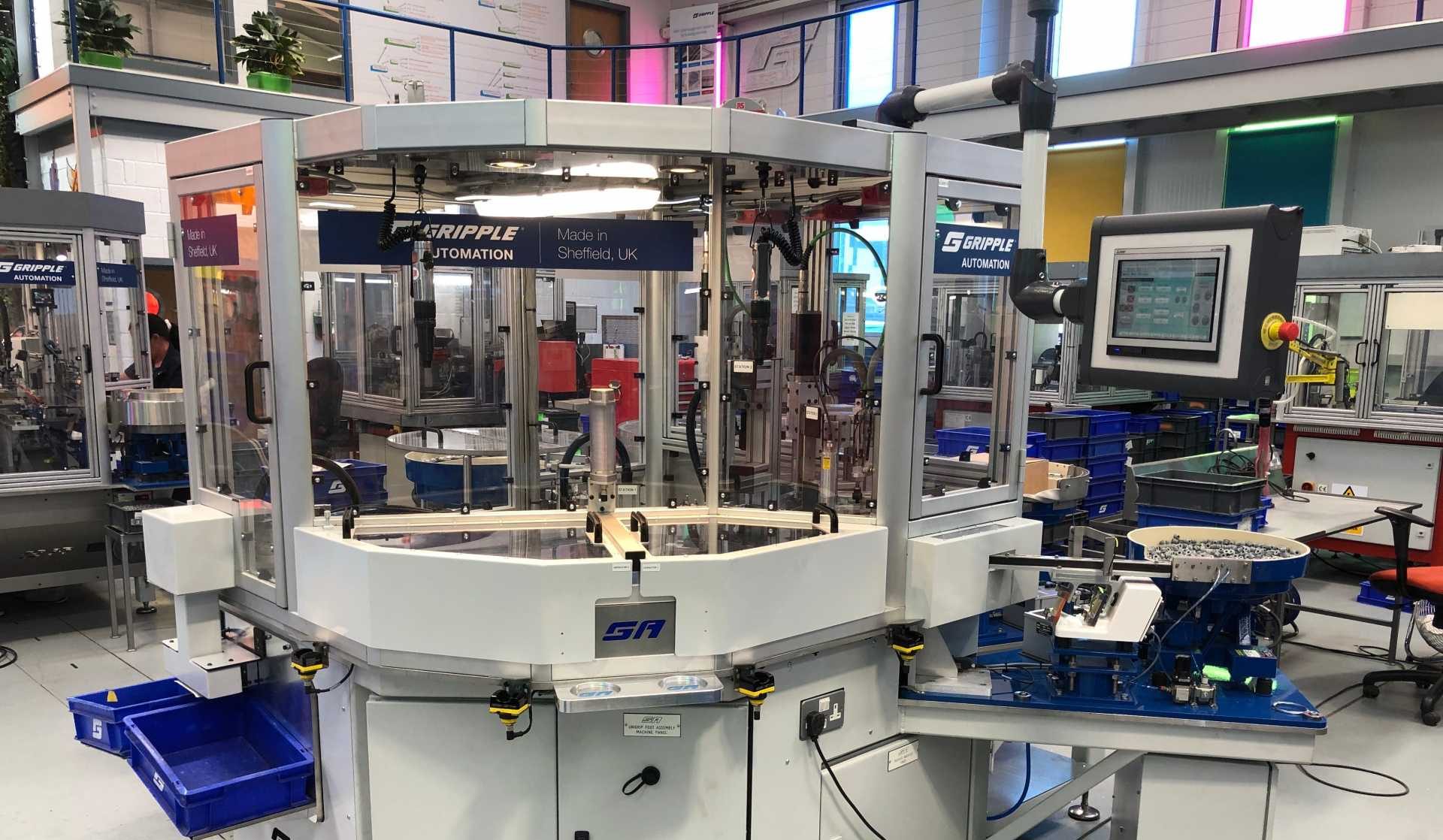 One of Gripple Automation's recent machines - image courtesy of Gripple.