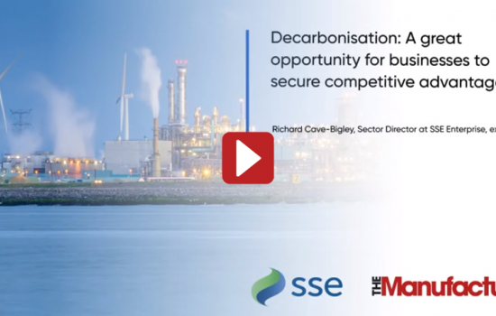 Decarbonisation: A great opportunity for businesses to secure competitive advantage - SSE Enterprise Video - Thumbnail