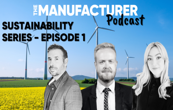 TM Podcast featured image for episode one of sustainability series