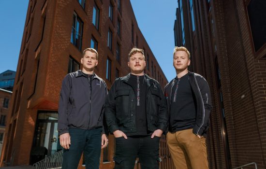 fractory founders l-r Joosep Merelaht. Martin Vares, Rein Torm