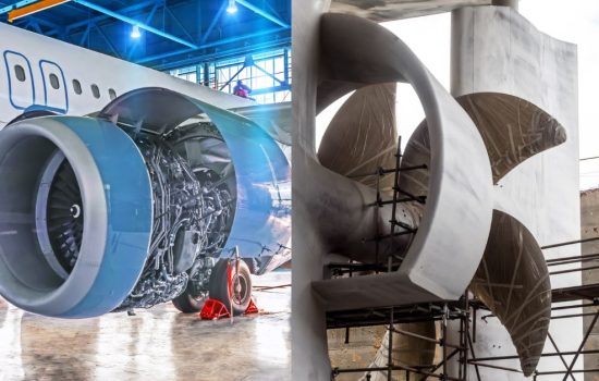 shipbuilding and aerospace